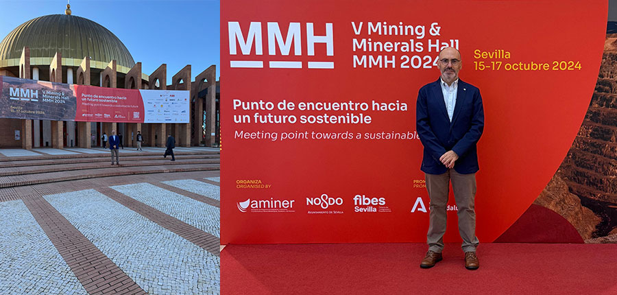 Miguel Martín, CEO de ESG Innova, participa en Mining and Minerals Hall Seville